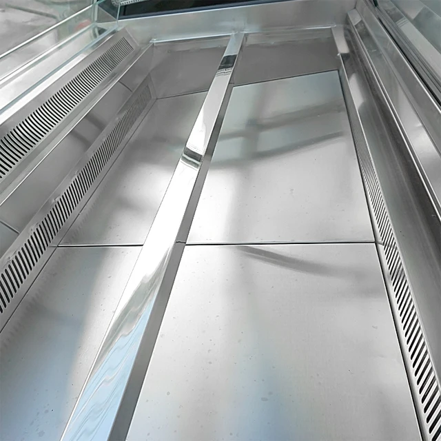 6,10,12,14 Pans Ice Cream Display Refrigerator.Italian Ice Cream Display Freezer