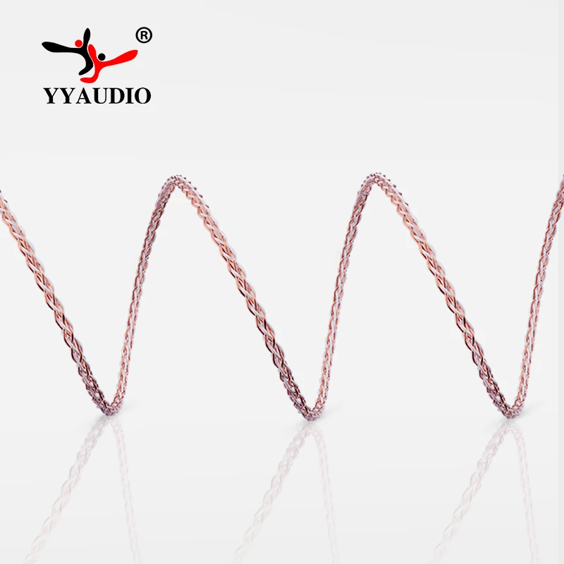 Кабель для динамика YYAUDIO Hifi 4TC Hi-end Pure OCC Diy оптовый кабель с 8