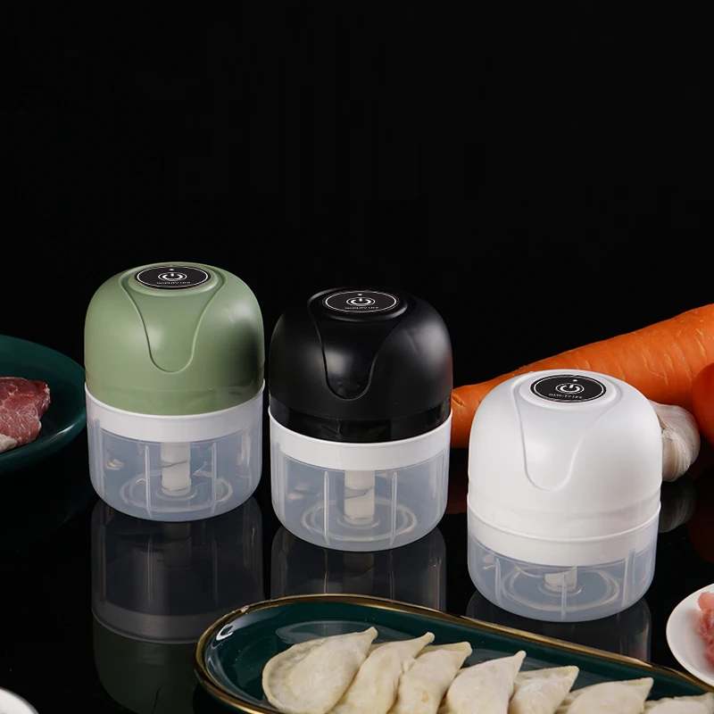 100ml 250ml Portable USB Rechargeable Electric Multi Mini Garlic Onion Carrot Chopper Food Processor