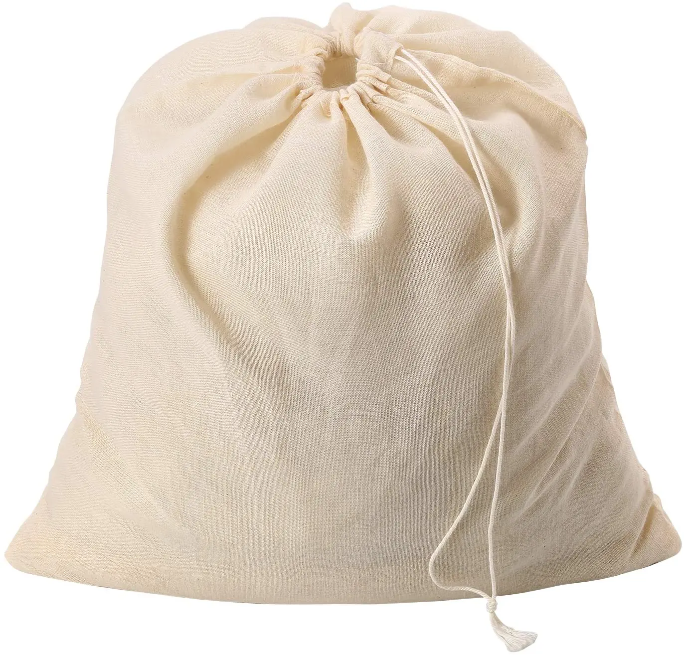 Pro Quality Unbleached Organic Cotton cieve bags for Straining nut milk