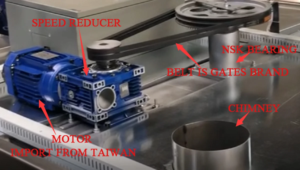 Haidier Rotary Oven and Conveyor for Seed Bakery Rotary Rack Ovens for Sale