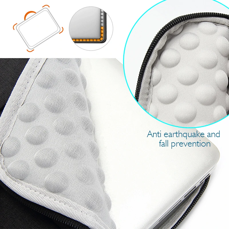 Custom Logo 13 14 15 16 Inch Notebook Computer Pocket Tablet Brie Laptop Sleeve Bag Compatible