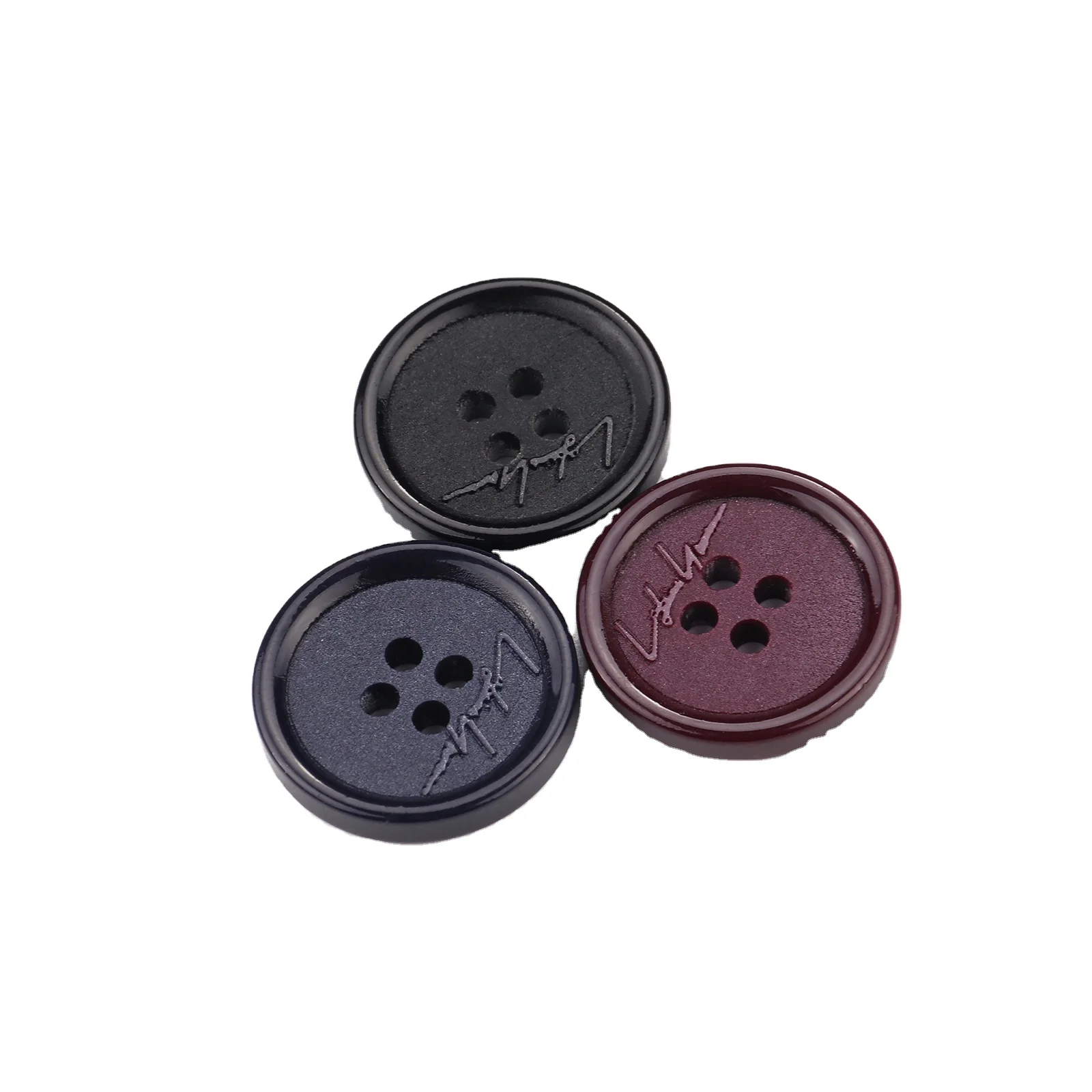 Мужская и Женская куртка Mailida из полиэстера и смолы, Костюмные пуговицы с логотипом для одежды