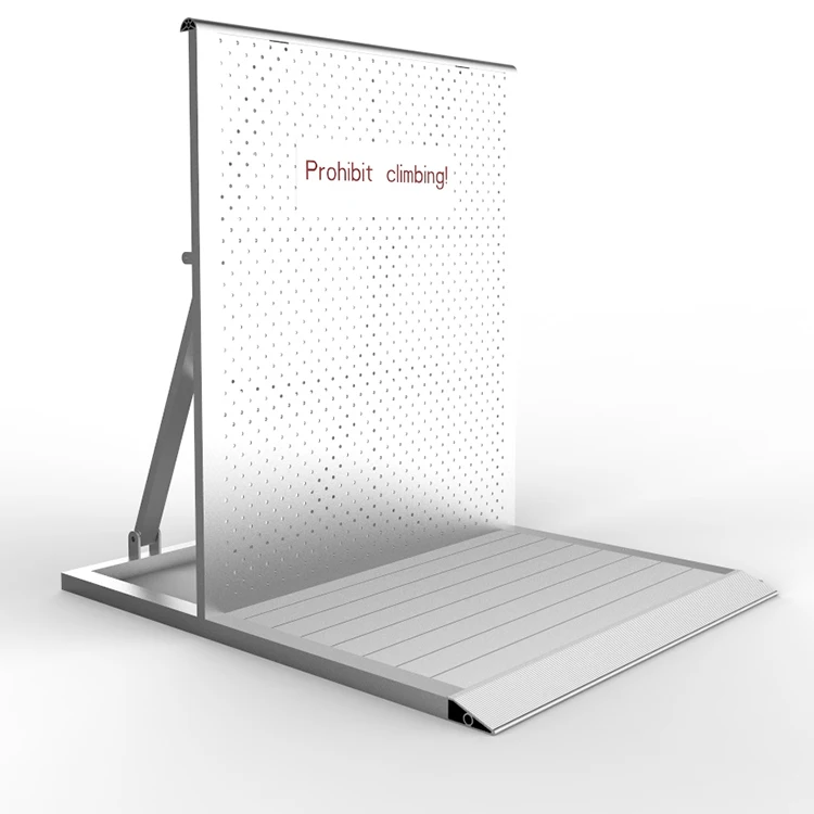 aluminum crowd control outdoor cafe barrier