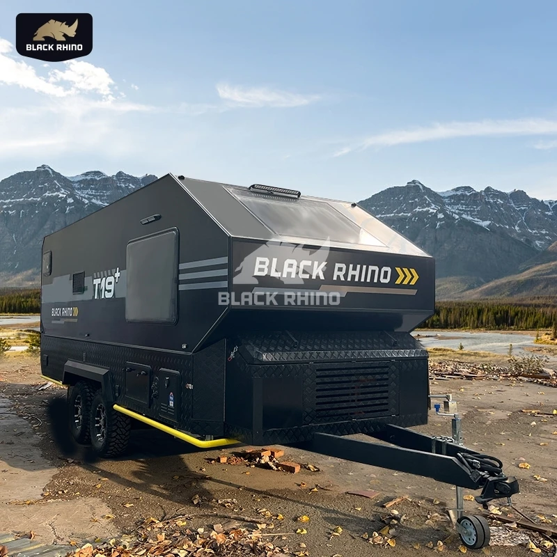 Travel-inspired tiny house on wheels trailer houses caravan import camper trailer