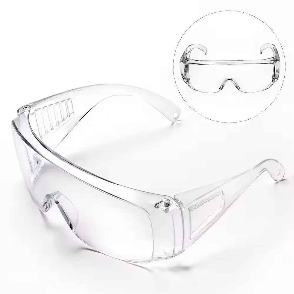 Verified Factory Price Custom Anti Fog Scratch Clear Lens Safety Goggles ansi z87 glasses eye protection for heavy duty work