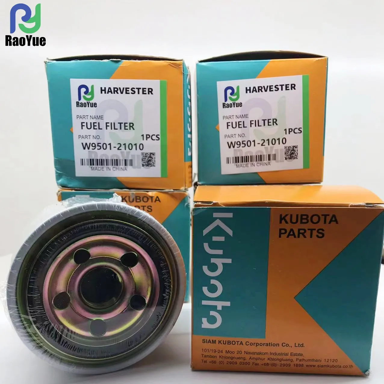 TRACTOR spare parts fuel filter diesel filter W9501-21010/15221-43170 For KUBOTA TRACTOR