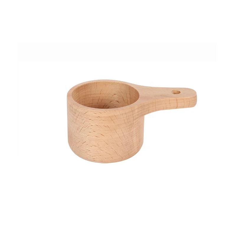 Baking Wooden Measuring Spoon Cup With Lettering Beech Measuring Spoons Cups