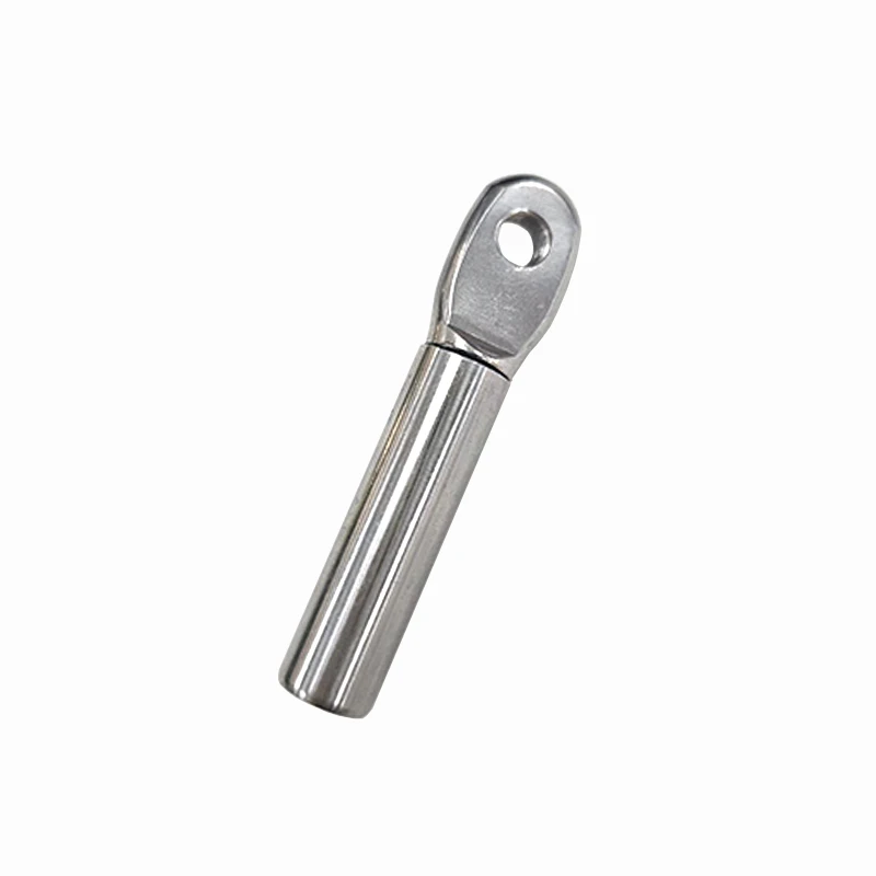 Push Lock Eye Terminal Rigging Hardware Stainless Steel Terminal Wire Rope Fittings