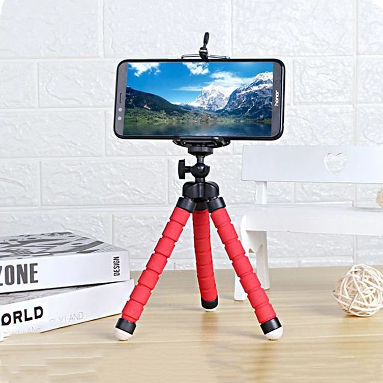 compact table top tripod adjustable shooting angle mini portable tripod for DSLR action camera smartphone