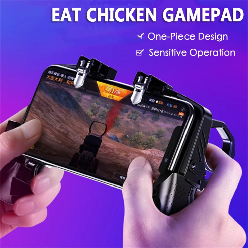  Игровой контроллер K21 для PUBG джойстик смартфонов подходит iPhone и