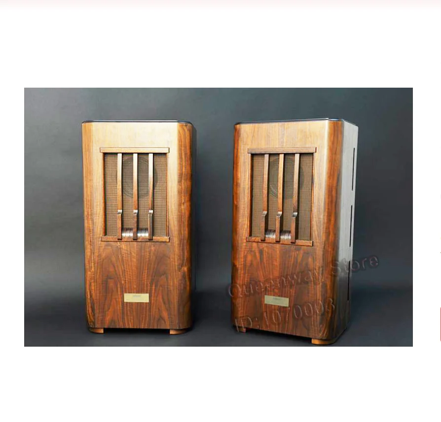 Line Magnetic Tube Amplifier Analog Sound LM-755 Standing Speaker Full Range Loudspeaker Excitation WE Duplicated Speaker