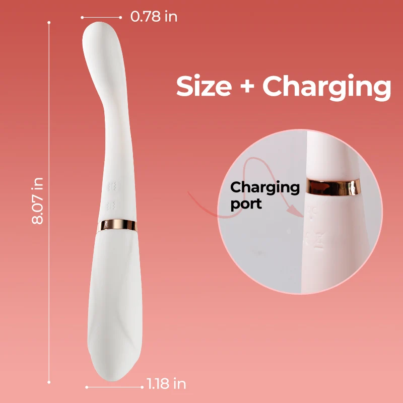 Adult Toys Female Vagina Clitoris Anus Masturbation Massager Vibrador Double Head Vibrating Point Machine Tide Pen Sex Toys