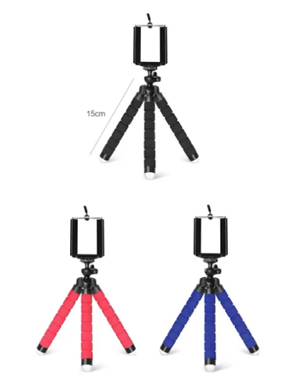 Mini Tripod Portable And Adjustable Camera Stand Holder For Go Pro/camera stand accessories flexible rotate rod