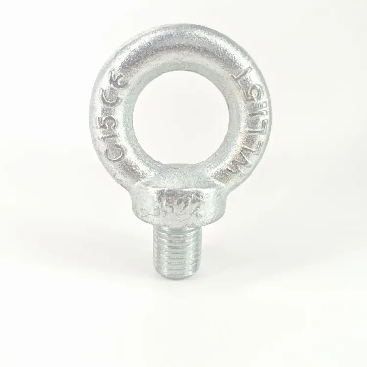 DIN580  Forged Steel Metal Lifting Eyebolt Eye Screw Galvanized  Bolts And Nuts Manufacturers