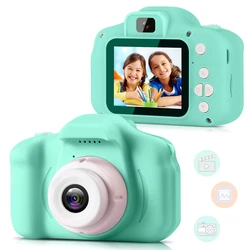 Kids Camera 2 Inch With Games 32 Gb Mini 2.4 Inch Digital Photo Children Selfie 1080p Cat Camera For Kids