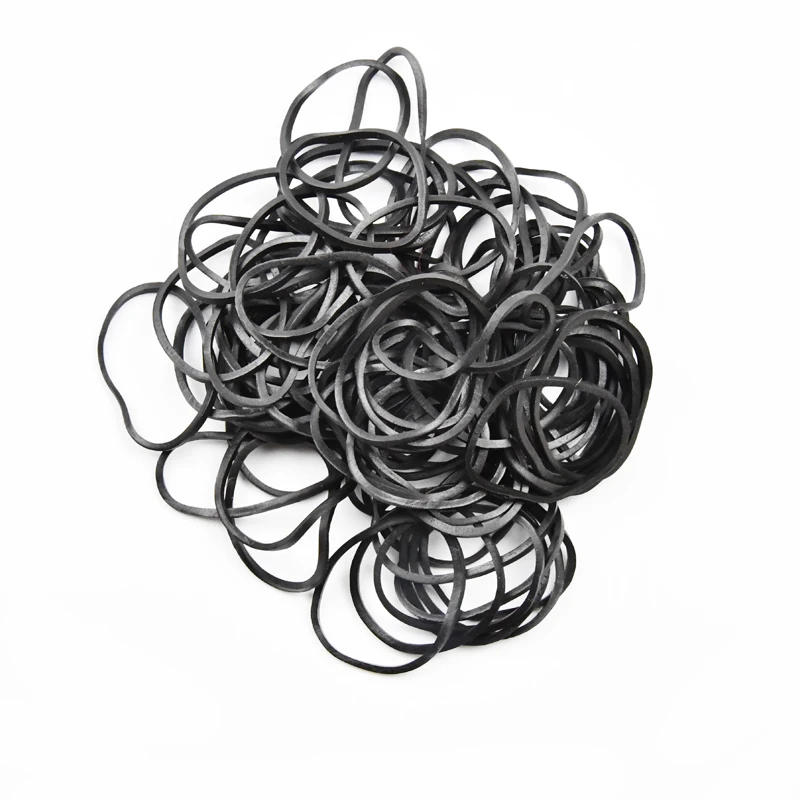 For Packaging Office School Wholesale Factory #12 Black Rubber Band