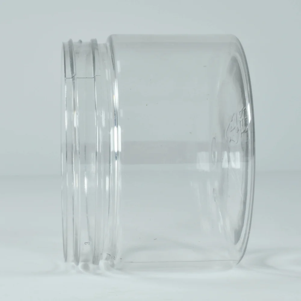 PET Reusable Aluminum Lid Food Coffee Sugar Storage Jar Sealed Jar Tea Candy Container