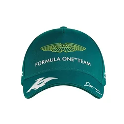 2023 Aston Martin F1 Race Team Alonso Baseball Snapback Cap Racing Hat For Women Men