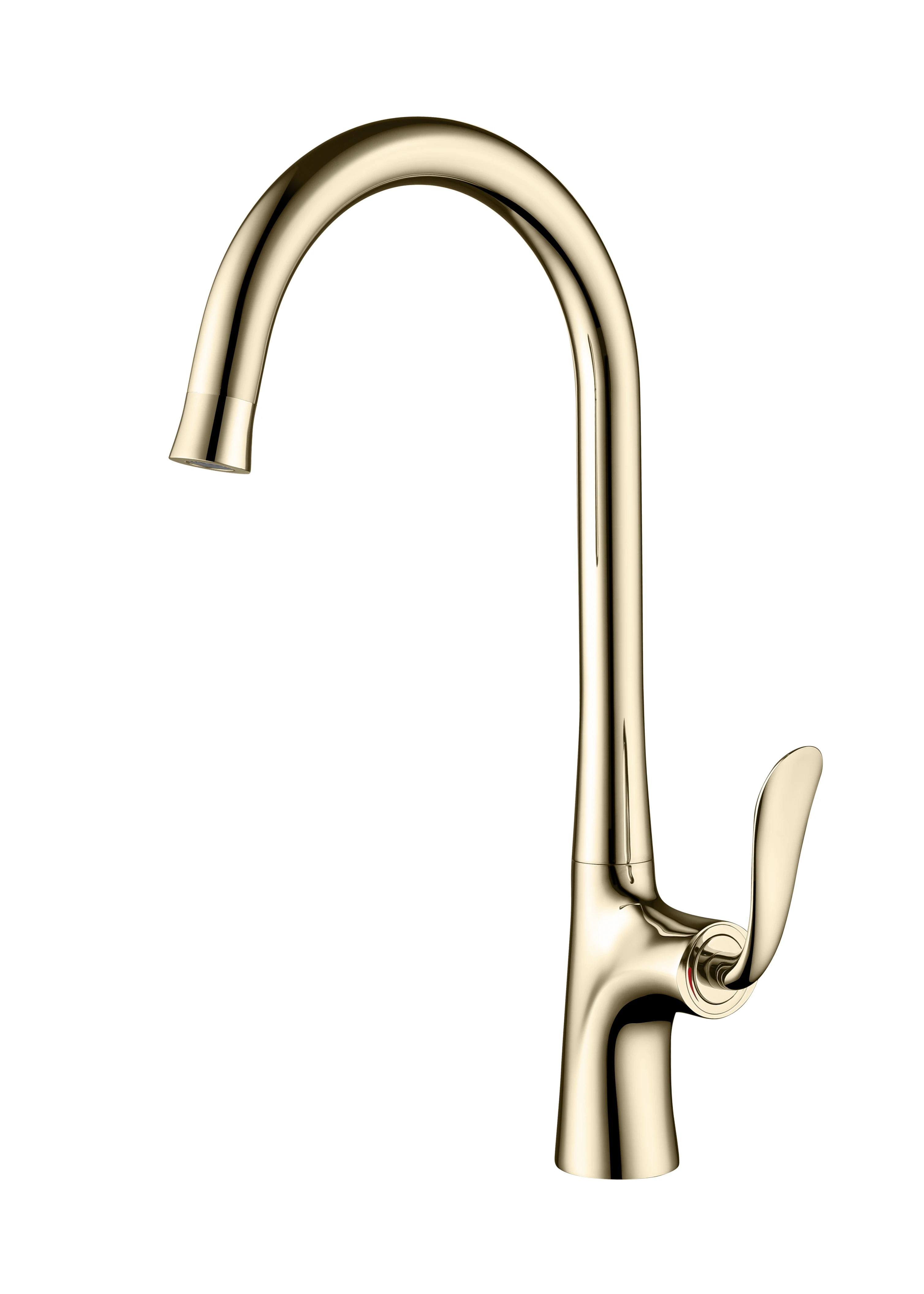 Модный стильный бытовой латунный кран для кухни с одной ручкой, матовый черный хромированный кран для кухонной раковины