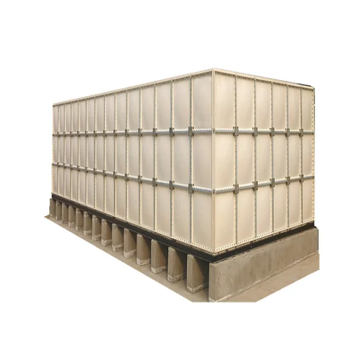 500 Cubic Meters Container Loaded  Big volume FRP Panels Boted Assembled Storage Tank