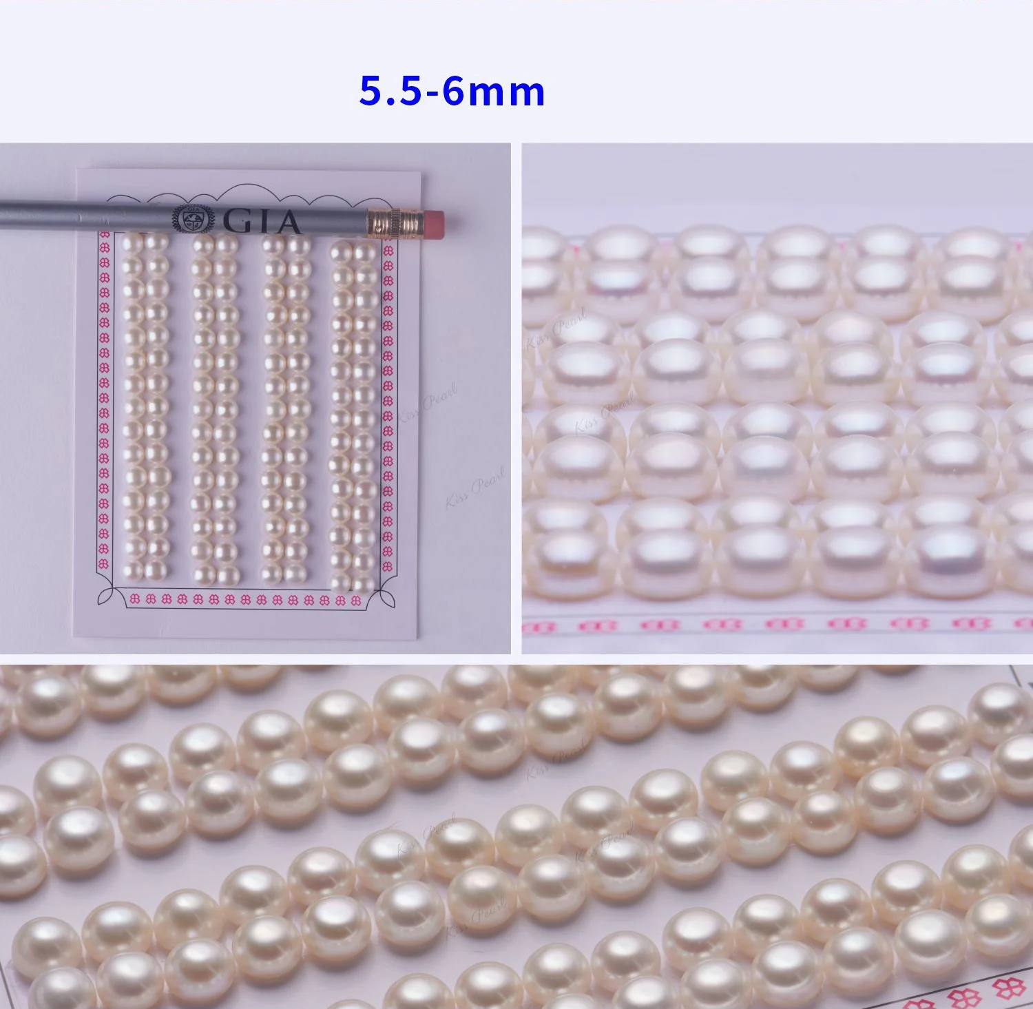 Wholesale 4A white High Quality cultured natural real freshwater pearl wholesale round loose pearl