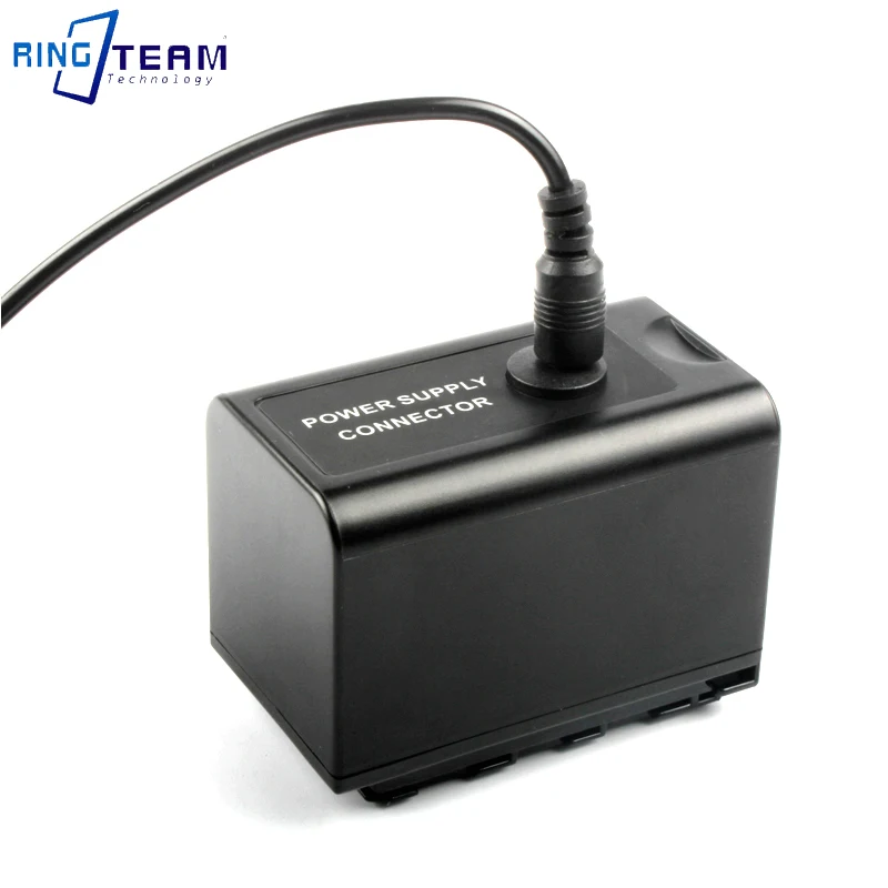 VW-VBD58 VW-VBD98 Dummy Battery +Adapter Top Outlet Hole Suitable For Pana sonic DVX200 UX90 UX180 PV100 PX298 MDH2/3 Camera