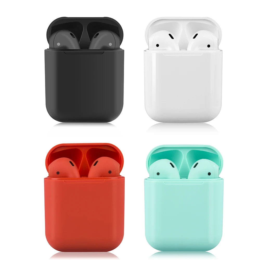 i12 TWS Blueteeth 5.0 Earphone Headset True Wireless Earbuds Blueteeth Headphones With Mic Stereo Eirpods Charger Box For Xiomi