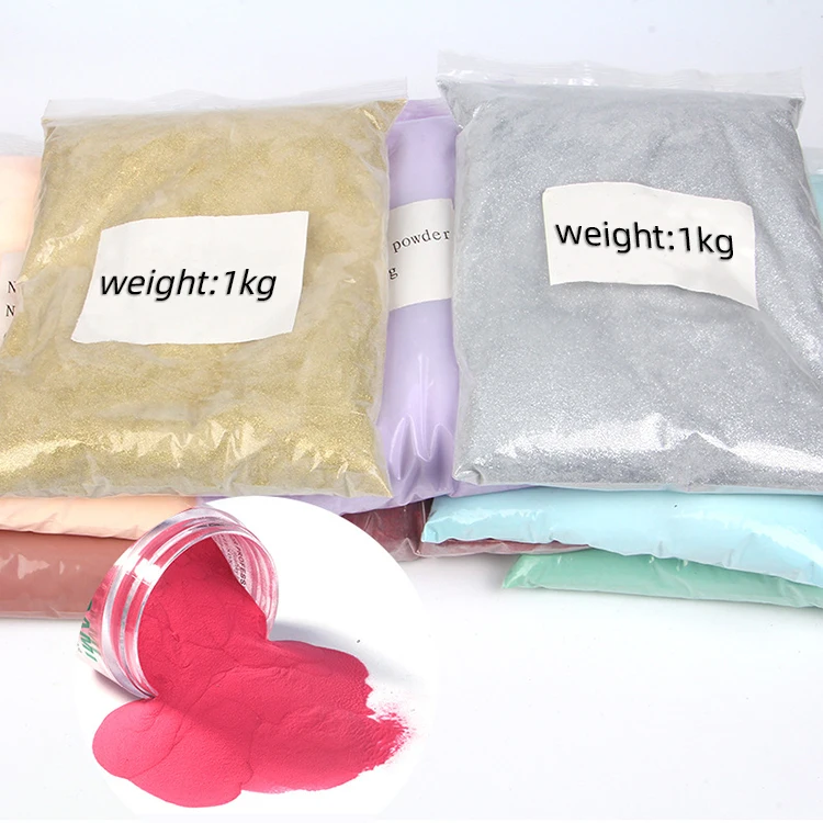 Factory Custom Nails Art Color Dipping Nail Supplies Acrylic Powder Bulk