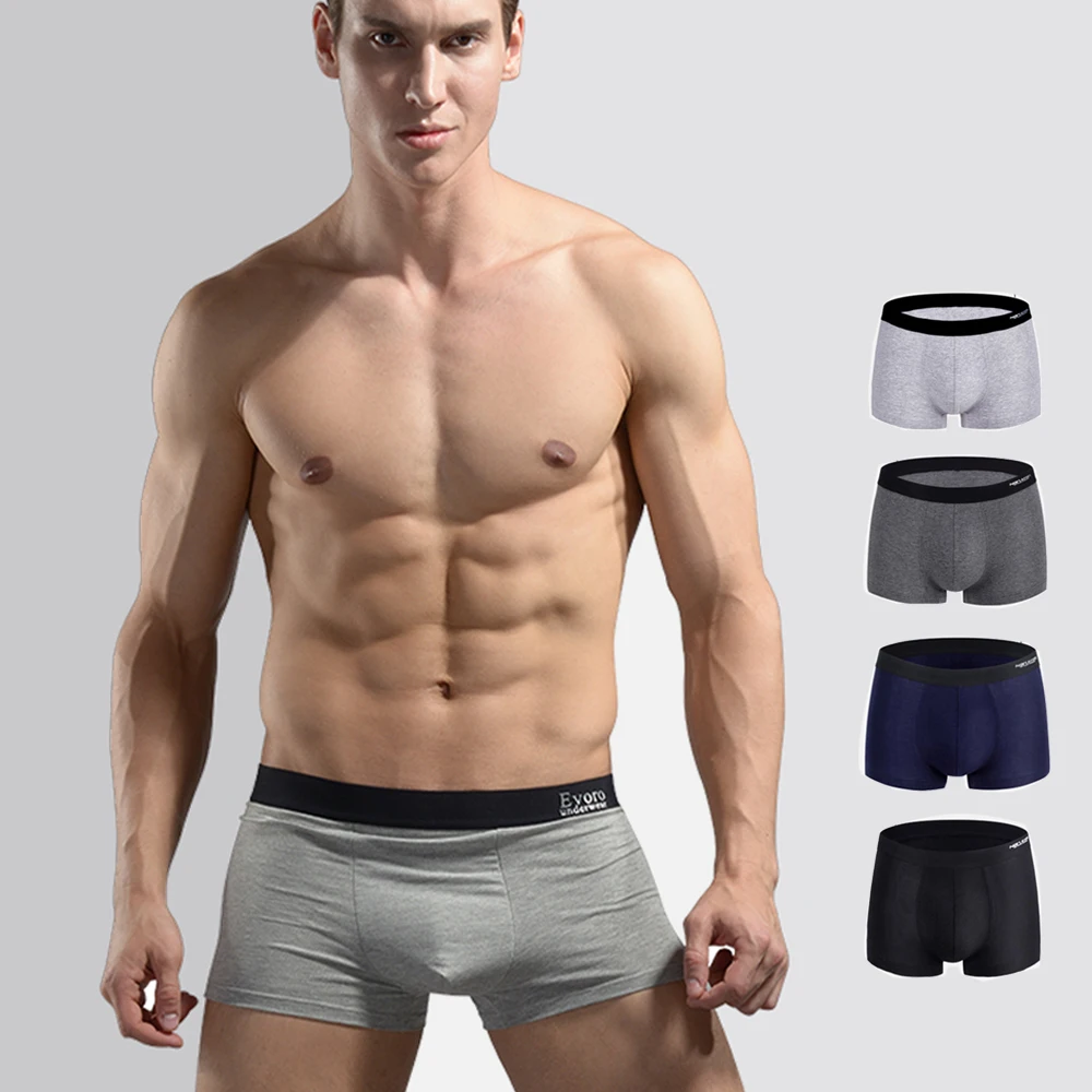Custom very sexy briefs bamboo underwear stock for men private label underwear boxer shorts briefs