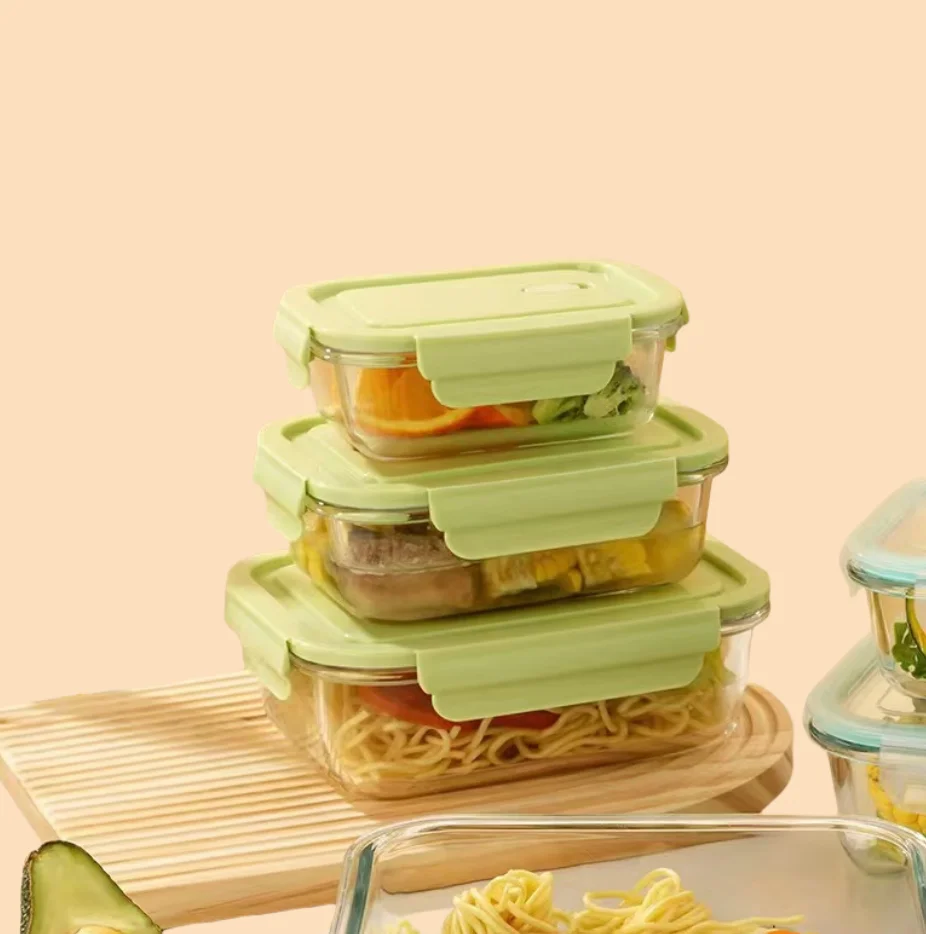 Superior Glass Food Storage Containers Set Meal Prep Container with Lid