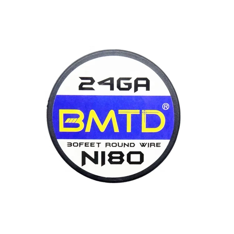 BMTD Ni80 20 prebuilt coil wire 20 22 24 26 28 30 32 Gauge ni80 wire for box mod rta rda
