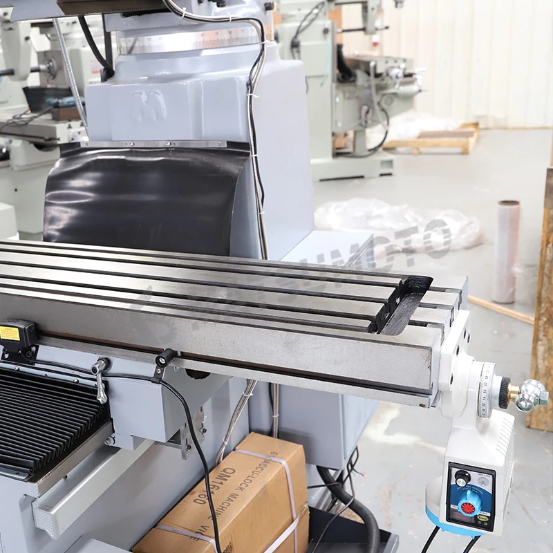 High Quality Digital Display 3 axis Conventional Swivel head Vertical-Horizontal Turret Milling Machine