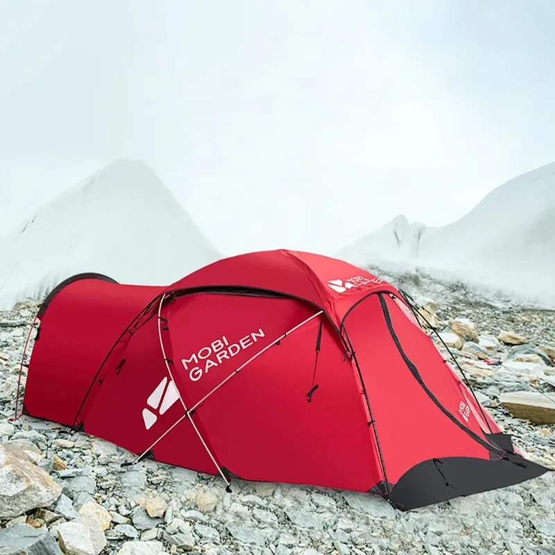 MOBI GARDEN Backpacking Tent Waterproof Rainproof Camping Hiking Snow Mountain