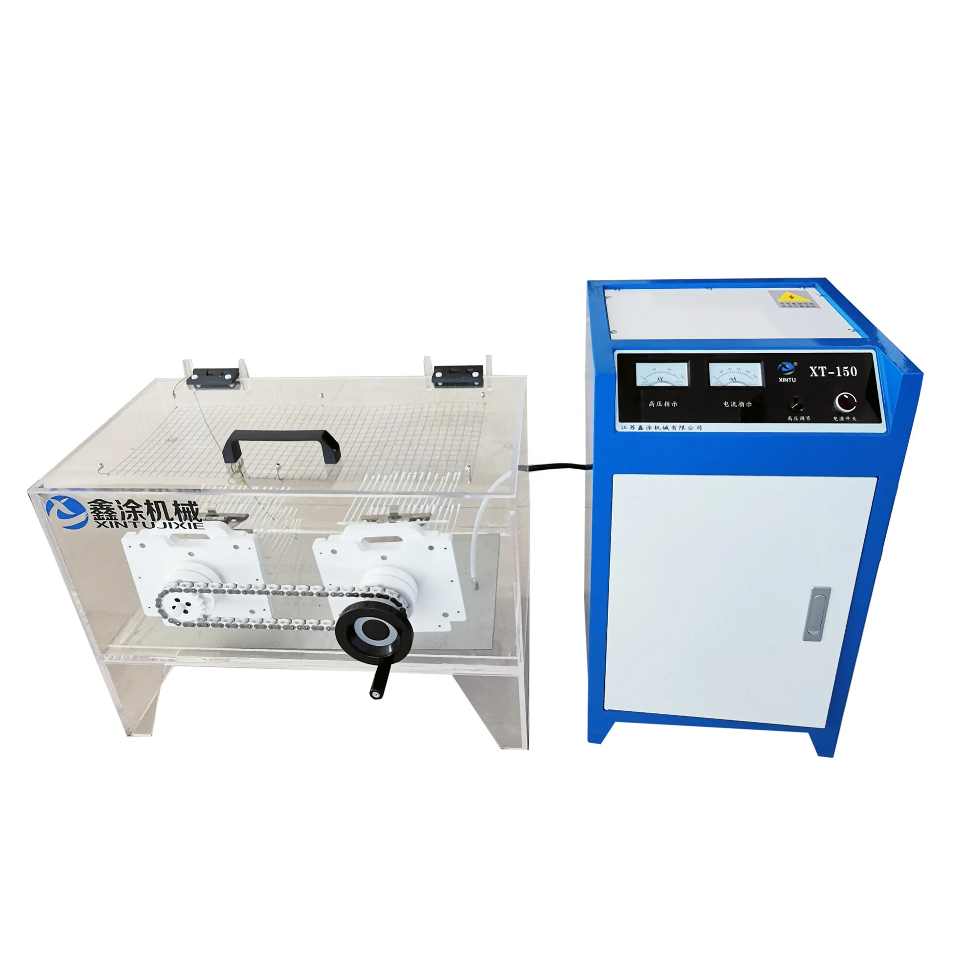 Новая дизайнерская ручного стекались тампон производственная машина для флокирования XT-150 Китай Флокирование станки производитель