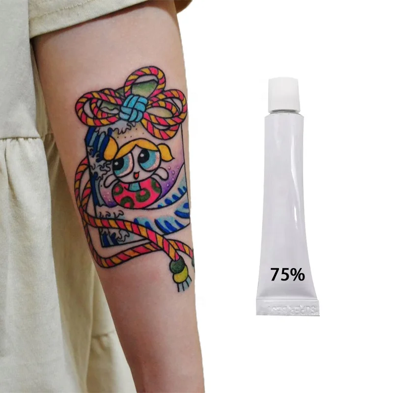 New Arrival 75% 10G 30G 50G  Tattoo Powder Cream for PMU Tattoo Permanent Makeup Microblading Eyebrow Lips