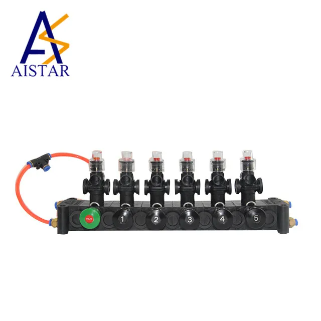 
 Пневматический блок управления лучшего качества, пневматические блоки управления для топливного танкера, используемые для бака  