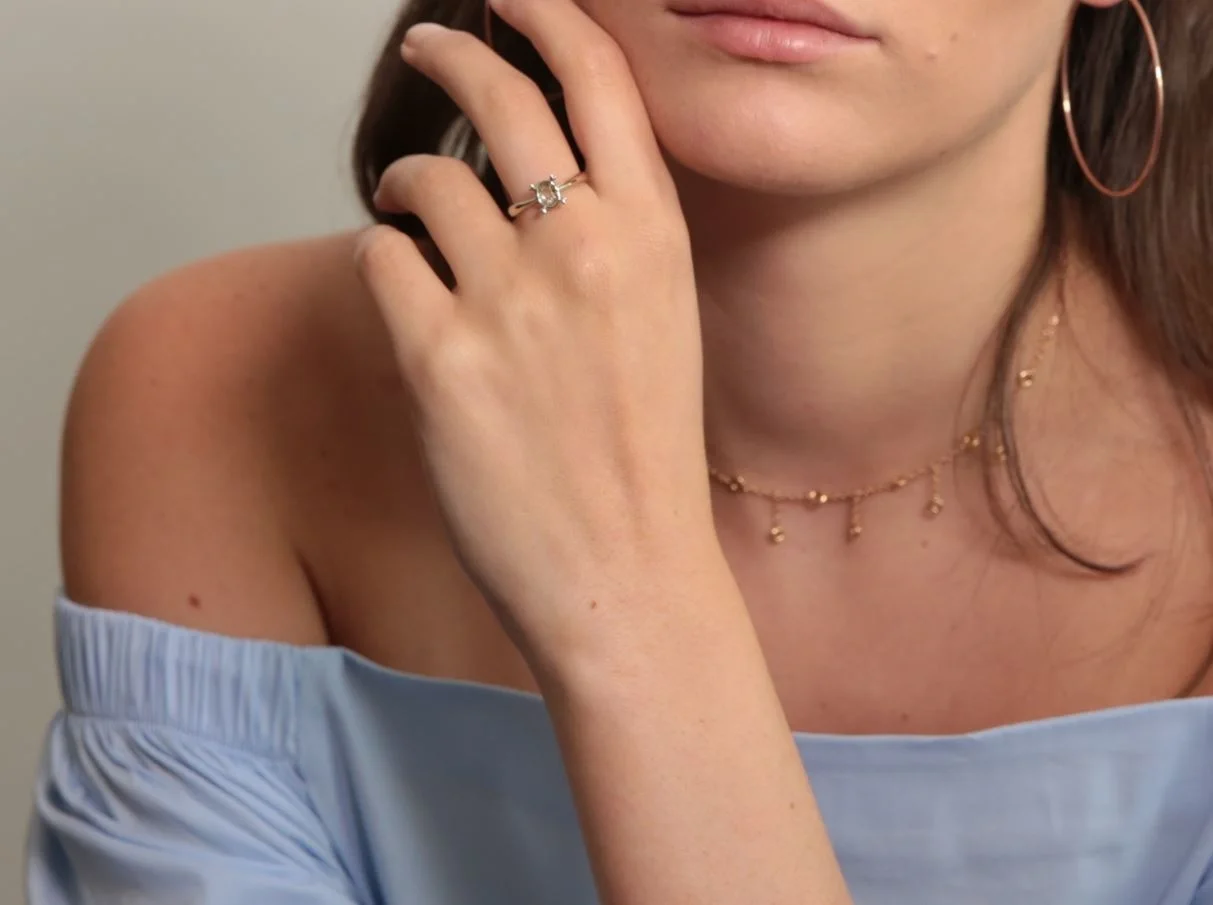 Wholesale Custom Yellow Gold White Gold Engagement Ring Mounting Setting Ring For Ring