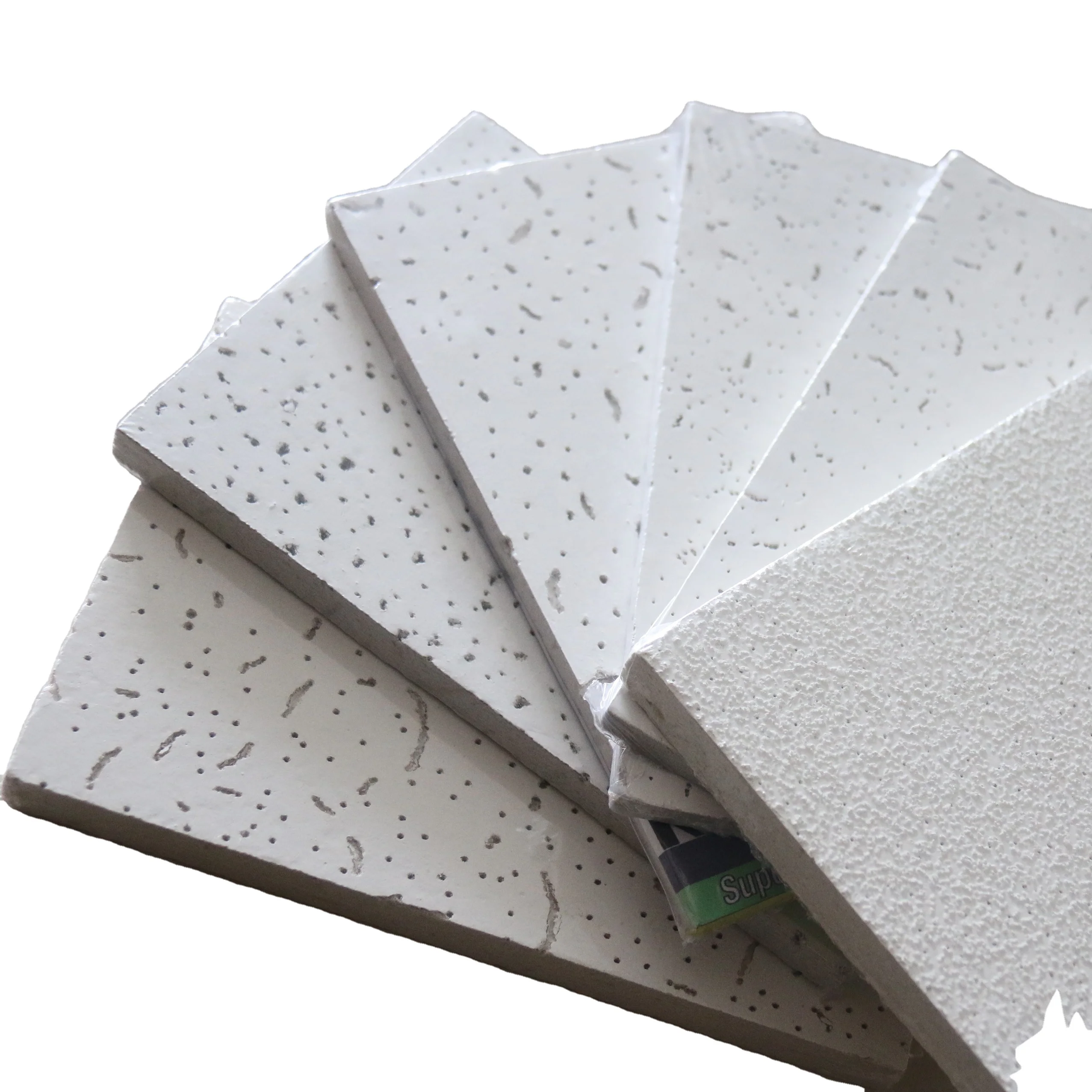 Акустическая накладная потолочная плитка из минерального