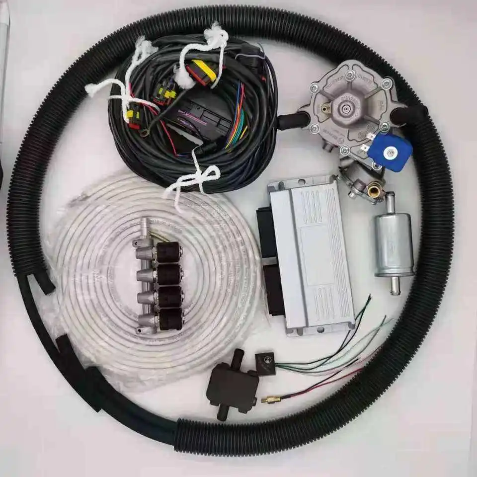 Autogas Conversion Kits 4 Cylinder Cng Gnv Convert Complete Kits Generation Kits For Car System Equipment
