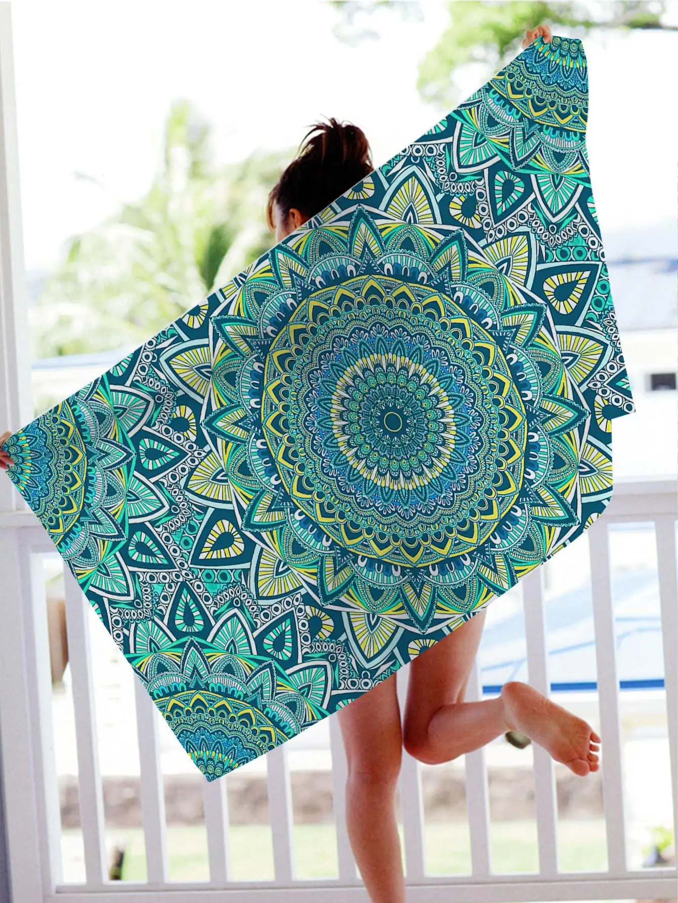 Sublimation Travel Beach Towel Printed Design Custom Beach Towel