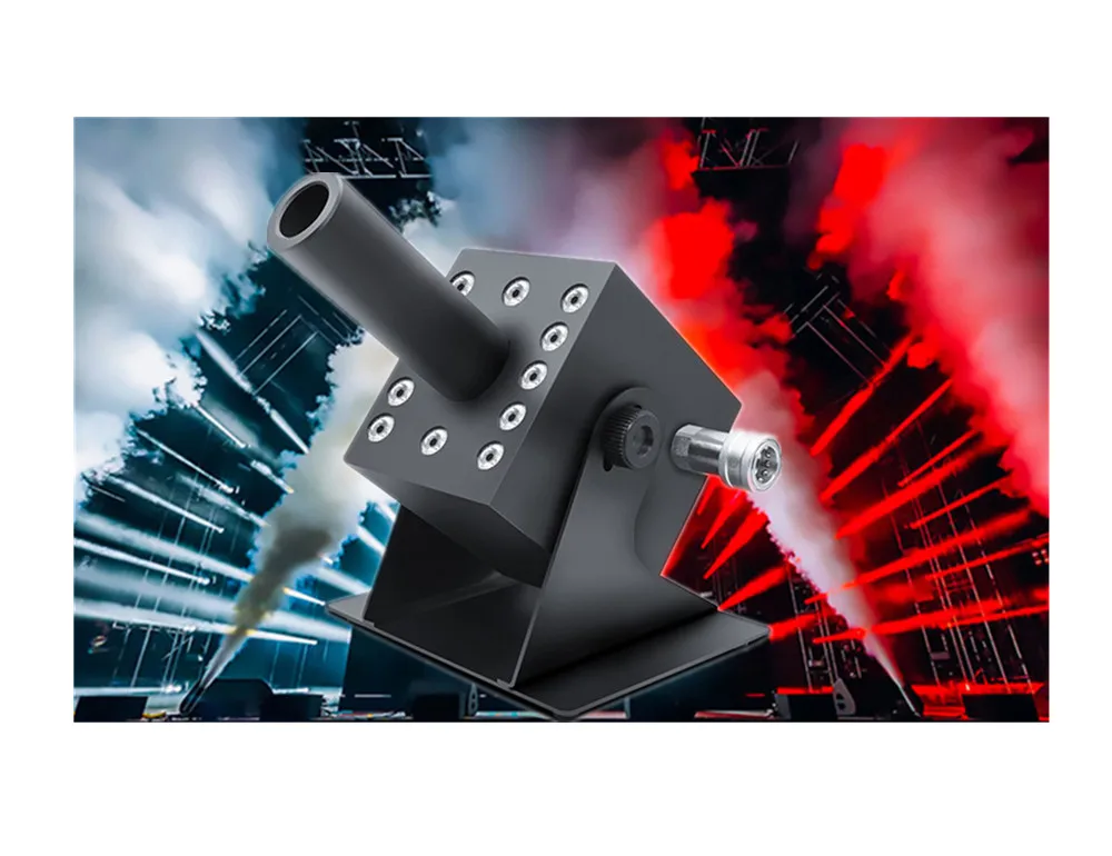 Stage Show events Colorful LED Co2 jet Machine DMX dj Stage led co2 jet cannon smoke machine