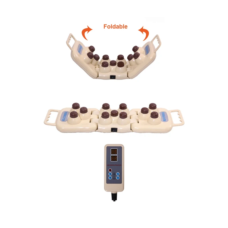 11 ball jade projector thermal therapy korean tourmaline muscle relax physical sceragem massage device infrared heating massager