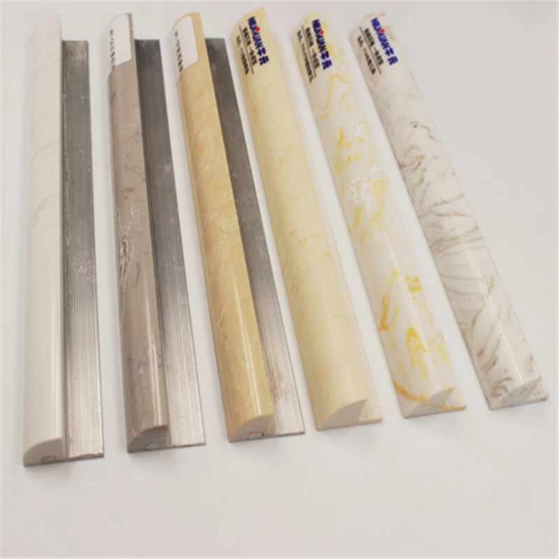 Free Sample Best PVC Ceramic Tile Trim Plastic For Marble Edge Decoration