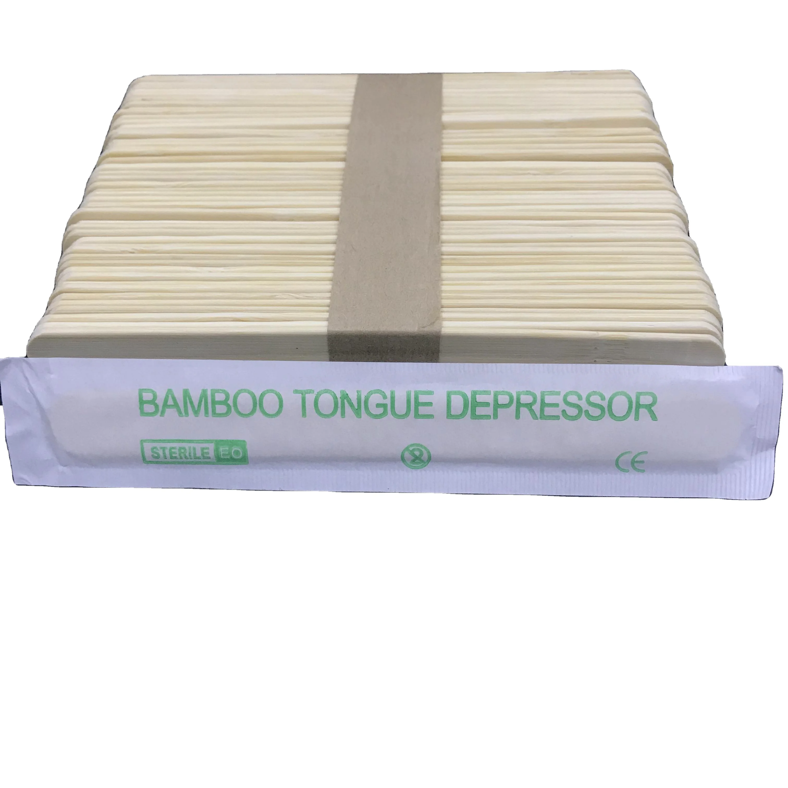 Factory Price Disposable  Sterile non-sterile  Bamboo Tongue Depressor