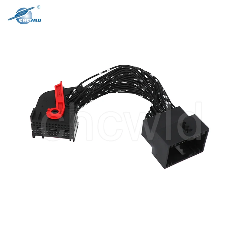 52 Pin Female Automotive Connector plug Cable Assembly Electrical Auto Wire Harness 2209477-1