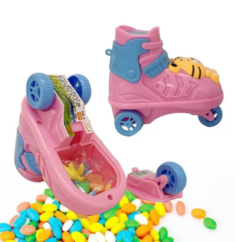 Fun tiger skate candy toys filled with custom sweets perfectly tailored for food and candy wholesalers