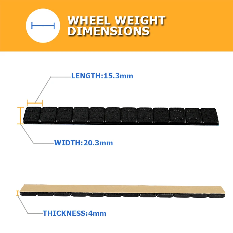 Siming Заводские весы для колес FAH5/10-1, клейкие стальные колесные весы