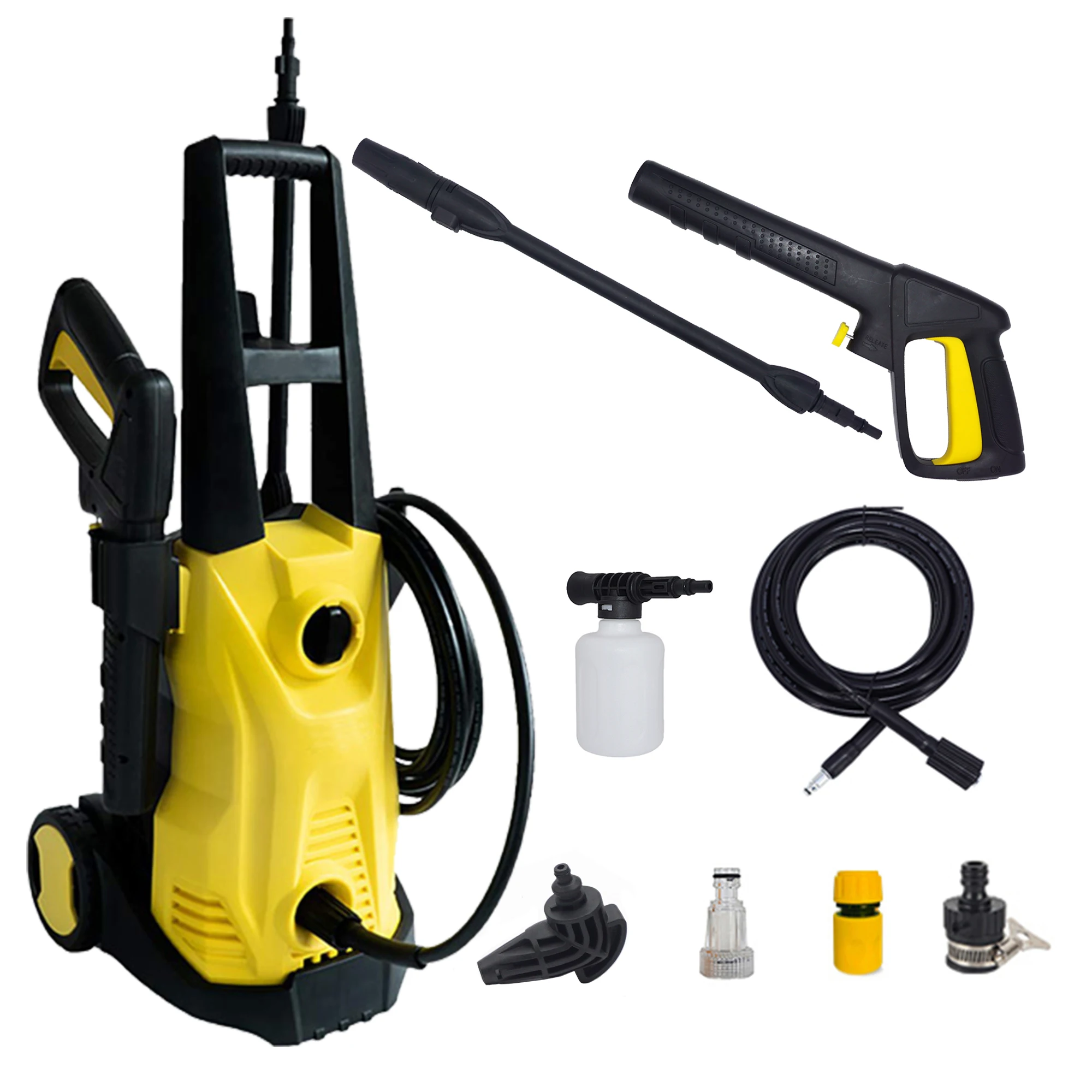 1700W High power Washer Pump 135Bar Pressure car Washer Pump High Pressure Cleaner