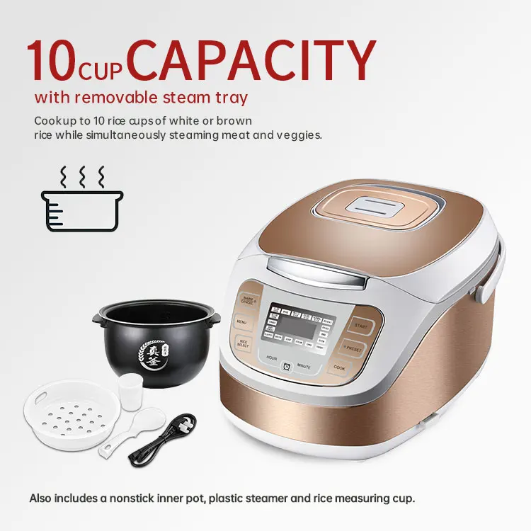 Wholesale Home Kitchen Electrical Rice Cooker 5L Low Sugar Rice Cooker Free Sample Consultation